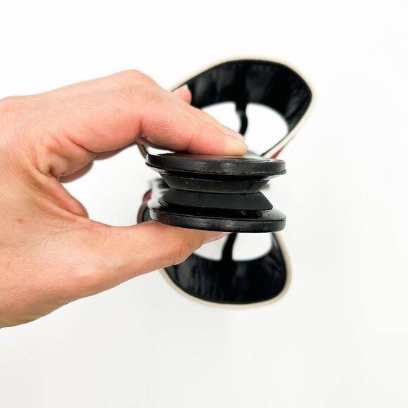 Gucci Horsebit Web Stripe Sandals Flip Flops Flats Slides 37, 7 - Picture 7 of 11